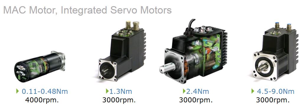 integrated servo motors