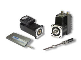 Integrated servo motors with a BLDC motor