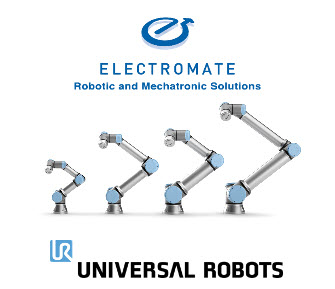 Electromate extends its product portfolio to include Collaborative Robots manufactured by Universal Robots
